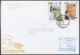 2000-FDC-62 CUBA FDC 2000. REGISTERED COVER TO SPAIN. STAMPS DAY. DIA DEL SELLO, JAIME GONZALEZ CROCIER AIRPLANE. - FDC