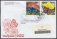 2003-FDC-50 CUBA FDC 2003. REGISTERED COVER TO SPAIN. MARIPOSAS Y FLORES, BUTTERFLIES, FLOWERS. - FDC