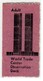 WTC WORLD TRADE CENTER NEW YORK - BIGLIETTO D'INGRESSO ENTRY TICKET 1980/90 - Tickets D'entrée