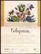 POLAND 1967 TELEGRAM COUNTRY SCENE STYLISED BIRD INSECTS FLOWERS USED TÉLÉGRAMME TELEGRAMM TELEGRAMA TELEGRAMMA - Altri & Non Classificati