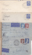 Alemania- Portugal -  8 Envelopes  Circulados Com Vários Selos E Carimbos - Colecciones