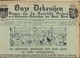 GENT * KRANT * ONZE DEKENIJEN * 1950 * TEKENING VAN BUTH * RECLAMES * 4 PP * ZIE SCANS - Gent