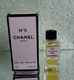 Miniature "N°5" De CHANEL Eau De Toilette 4 Ml Dans Sa Boite - Miniatures Femmes (avec Boite)