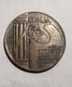 TOKEN GETTONE JETON MEDAGLIA MUSSOLINI 1945 LIRE 20 - Monétaires/De Nécessité