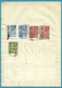 Fiscale Zegels 500 Fr + 100 Fr.+80Fr.....TP Fiscaux / Op Dokument Douane En 1940 Taxe De Transmission Et De Luxe - Documents