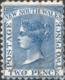 1871 NEW SOUTH WALES 2d Pale Blue, Perf. 11 X 11-1/2 USED  - Very Lightly Pen-cancelled - Oblitérés