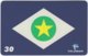 BRASIL H-147 Magnetic Telemar - Flag Of Culaba - Used - Brésil