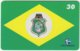 BRASIL H-149 Magnetic Telemar - Flag Of Fortaleza - Used - Brasilien