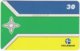 BRASIL H-150 Magnetic Telemar - Flag Of Macapa - Used - Brasilien