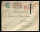 Maroc - Enveloppe En Recommandé De Casablanca Pour La Suisse En 1913 , Affr. Plaisant - Prix Fixe - Réf F88 - Lettres & Documents