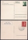 Deutsches Reich  4 Propagandakarten - Briefe U. Dokumente