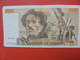 FRANCE 100 FRANCS 1978 ALPHABET Z.4 CIRCULER - 100 F 1978-1995 ''Delacroix''