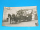 36 ) Chatillon-sur-indre - Carte Photo  " Cavalcade "  Attelage  - On Coinche - Autres & Non Classés