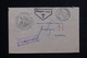 SARRE - Enveloppe De Saarbrücken Avec Cachet " Douanes Françaises " Et Cachet " Simple Taxe " En 1949 - L 23469 - Lettres & Documents