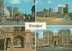 Windsor (Berkshire, U. K.) Views Of The Castle, Vues Du Chateau, Stamp "Commonwealth Games Edinburgh1996" - Windsor Castle