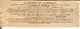 France - 419 -billet De L'orphelin - 38 ème Tranche 1951 - Lottery Tickets