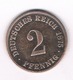 2 PFENNIG  1875  C DUITSLAND /1509/ - 2 Pfennig