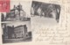 Fremont Nebraska, Early Multi-view High School, WH Fowler Building, Street Scene, C1900s Vintage Postcard - Fremont