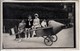 BAMBINI SU AEREO GIOCATTOLO CHILDREN ON TOY PLANE - FOTOCARTOLINA ORIGINALE 1930/40 - Aviation