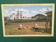 Cartolina San Xavier Mission - From PaPago Indian Settlement - Arizona - 1948 - Non Classificati