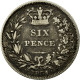Monnaie, Grande-Bretagne, William IV, 6 Pence, 1831, TB+, Argent, KM:712 - H. 6 Pence
