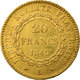 Monnaie, France, Génie, 20 Francs, 1849, Paris, TTB, Or, Gadoury:1032, KM:757 - Autres & Non Classés