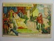 CHROMO CARTE CHOCOLOAT POULAIN - SHAKESPEARE A LA COUR DE LA REINE ELISABETH D'ANGLETERRE - 10cmX7cm - ENGLAND QUEEN - Poulain