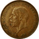 Monnaie, Grande-Bretagne, George V, Penny, 1935, TTB+, Bronze, KM:838 - D. 1 Penny