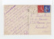 Sur Carte Postale Type Paix 90c. Outremer Surchargé 50 Et Type Mercure CAD Hexagonal Beille Sarthe 1941. (1114x) - 1921-1960: Période Moderne