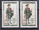 France 1285 C Variété Gomme Tropicale  Et Normal Facteur Peu Visible Sur Scan Neuf ** TB MNH Sin Charnela Cote 16 - Neufs