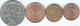 South Africa - 2000 - 1, 2 & 10 Cents; 2 Rand - Afrique Du Sud
