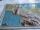 CARTE FRANCE EN RELIEF TOPOGRAPHIQUE "plastique Physico-politique" Edizioni Rico Firenze (italy) - Topographical Maps