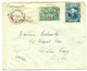 Congo Belge COB193 Et COB196 Sur Recommandé De Costermansville (Bukavu) Vers Château-Thiery (France  Aisne) - 1937 - Lettres & Documents