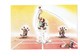 CP Collection Sports Loisirs Voyages SPORTIF Tennis Raquette Balle Réveil Brouette Arbitre Sieste MULTIPUB Illustration - Autres & Non Classés