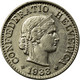 Monnaie, Suisse, 5 Rappen, 1933, Bern, TTB, Nickel, KM:26b - Autres & Non Classés