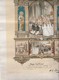 Delcampe - Belle Rare Affiche Couleur "Souvenir De Communion" 1925 / Religion / Berthelard / Eglise St Christophe à Mulhouse 68 - Religion & Esotericism