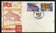 Sri Lanka 1968 Independance Memorial Flags Coat Of Arms Sc 413-14 FDC # 5881 - Sri Lanka (Ceylon) (1948-...)