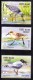 Vietnam Birds Of Coastal Region Set + Souv. Sheet Mint NH VF - Vietnam