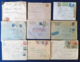 Spagna 31 Letter + 12 Postal Cards VF/F - Storia Postale