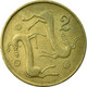 Monnaie, Chypre, 2 Cents, 1983, TTB, Nickel-brass, KM:54.1 - Chypre