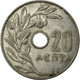 Monnaie, Grèce, 20 Lepta, 1964, TB+, Aluminium, KM:79 - Grèce