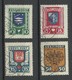 Estland Estonia 1936 CARITAS Michel 109 - 112 O - Estland