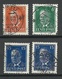 Estland Estonia 1940 Michel 156 - 158 Incl Mi 158 In Both Types MNH - Estonie