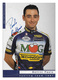 CARTE CYCLISME PAOLO BETTINI SIGNEE TEAM MG - TECHNOGYM 1997 - Cyclisme