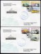 2007-FDC-118 CUBA FDC 2007. REGISTERED COVER TO SPAIN. TRANSPORTE PASAJEROS, TAXI, COCOTAXI, BUS, OMNIBUS, RAILROAD. - FDC