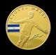 1 Pièce Plaquée OR ( GOLD Plated Coin ) - Football Lionel Messi FC Barcelone ( B ) - Autres & Non Classés