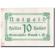 Billet, Autriche, Bruck, 10 Heller, Valeur Faciale 1920-12-31, SPL FS 107IIb - Autriche