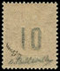 ** DAHOMEY - Poste - 39a, Surcharge Renversée, Superbe, Signé Brun: 10/40c. Groupe - Autres & Non Classés