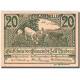 Billet, Autriche, Zell Arzberg, 20 Heller, Agriculteur 1920-12-31 SPL FS 1273a - Autriche