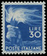 ** ITALIE - Poste - 501, 30c. Bleu Torche - Non Classés